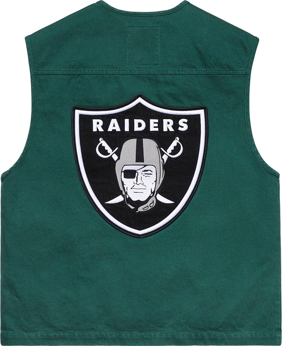 Supreme®/NFL/Raiders/'47 Denim Vest view 5